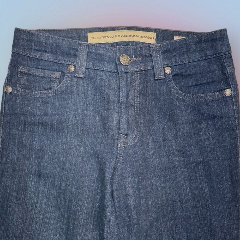 NINE WEST Women’s 4 CLASSIC RISE BOOTCUT Blue Jeans